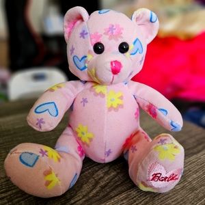 Preloved Small Beanie Barbie Bear